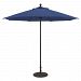 735AB58 - Galtech International - 9' Commercial Octagonal Umbrella 58: Navy AB: Antique BronzeSunbrella Solid Colors - Quick Ship -