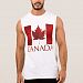 Canada Flag Muscle Shirt Canada Souvenir Tank Top