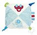 Blue Car Plush Comforter / Cuddle blanket with Teether