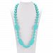 Consider It Maid Silicone Teething Necklace for Mom to Wear - FREE E-BOOK - BPA FREE and FDA Approved - Peas in a Pod (Turquoise)