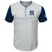 New York Yankees Pinstripe Henley T-Shirt