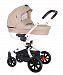 Coletto Marcello Stroller 2-in-1 with bassinet, seat, and diaper bag (Wheels: Small, MR01 Light beige)