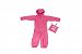 Hippychick 3-4yrs Pink Blue Packasuit Toddler Waterproof All In One Rain Suit by Hippychick