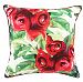 Square Floral Printed Stuffed Cushion ChezMax Linen Stuffing Throw Pillow Insert For Club Pub Coffee House Bar Sofa Chair Couch