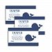 Little Navy Blue Whale Nautical Theme Baby Shower Diaper Raffle Tickets 20-pack
