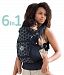 SIX-Position, 360° Ergonomic Baby & Child Carrier by LILLEbaby - The COMPLETE Embossed LUXE Diamond (Black)