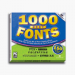1, 000 Best Fonts (Jewel Case)