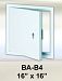 16" x 16" Metal Access panel - with profile cylinder lock