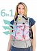 SIX-Position, 360° Ergonomic Baby & Child Carrier by LILLEbaby - The COMPLETE All Seasons (Stone w/ Catch Me If You Can)