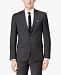 Bar Iii Men's Skinny Fit Stretch Wrinkle-Resistant Charcoal Suit Jacket, Created for Macy's