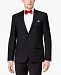 Bar Iii Men's Skinny Fit Stretch Wrinkle-Resistant Black Suit Jacket, Created for Macy's