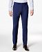 Bar Iii Men's Skinny Fit Stretch Wrinkle-Resistant Blue Suit Pants, Created for Macy's