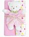 Carter's 2 Blankets and Plush Bear - Pink by Carter's