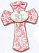 Baby Girl - Bless This Baby Cross by Brownlow
