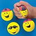 Lot of 12 Smile Face Stress Squeeze Balls Smiley Party by Creative Ventures