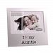 I Love My Auntie Brushed Aluminium 4"" x 6"" Photo Picture Frame