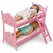 Badger Basket Doll Bunk Bed with Ladder, Blossoms by Badger Basket