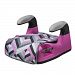 Evenflo Amp LX No Back Avery-63 on Hand Booster Car Seats, Pink/Black/Grey