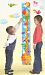 Giraffe Height Chart Wall Stickers : Monitor your Toddlers Growth with this Colourful Safari Wall Art Decoration : Perfect for a Childs Bedroom or Baby Nursery : The Design features other Safari Animals Including : Lion, Zebra, Monkey & Crocodile : A W...