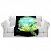 Blankets Ultra Soft Fuzzy Fleece 4 SIZES! from DiaNoche Designs by Marley Ungaro Home Decor Unique Designer Artistic Stylish BedroomCouch or Throw Blankets - Deep Sea Life- Mahi Mahi Fish