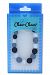 Chew-Choos 'Playdate' Silicone Nursing Necklace - Modern Eco-friendly Baby Teether (Black and White)