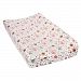 Playful Elephants Deluxe Flannel Changing Pad Cover by Trend Lab