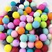 200pc 15mm Silicone Beads Round Loose Organic Nusring Jewelry Baby Teething Balls Food Grade Sensory Infant Teether DIY Necklace by LOVEBABY