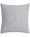 Closeout! Hotel Collection Ticking Stripe 18" Square Decorative Pillow, Created for Macy's Bedding