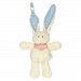 Keptin-Jr Organic Cotton Bunny Tjumm with Light Blue Ears 11"
