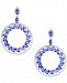Tanzanite Royale by Effy Tanzanite (4-1/3 ct. t. w. ) and Diamond (1/3 ct. t. w. ) Drop Earrings in 14k White Gold