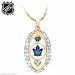 For The Love Of The Game Maple Leafs® NHL® Pendant Necklace