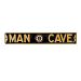 Boston Bruins MAN CAVE Authentic Steel Street Sign