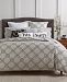 Charter Club Damask Designs Outlined Geo 3-Pc. Full/Queen Comforter Set, Created for Macy's Bedding
