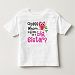 Guess whooo is gonna be a big sister - pink Toddler T-shirt
