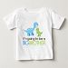 Dinosaur I'm Going to Be A Big Brother Baby T-shirt