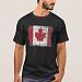 Vintage Canada Flag Men's T Shirt design.