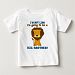 Big Brother Lion Baby T-shirt