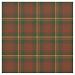 Canadian National Maple Leaf Tartan Fabric
