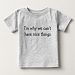 I'm why we can't have nice things Baby T-shirt