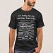 Geology Test - dark T-shirt