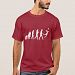 Mens volleyball evolution spike 2014 T-Shirt