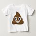 Smiling Poop Emoji Baby T-shirt