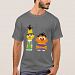Bert and Ernie Pixel Art T-shirt
