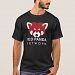 Red Panda Network Black T-shirt