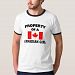 Property of a canadian Girl T-shirt