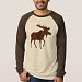 Men's Moose Raglan Shirt