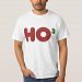 Ho 3 Nerdy funny christmas T-shirt
