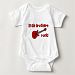Little Brothers Rock! with Guitar Baby Bodysuit