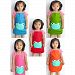 5 Pcs Children's Waterproof Artists Aprons Kitchen, Classroom, Community Event, Crafts Art for Cooking Eating Painting Activity
