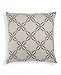 Charter Club Damask Designs Cotton Outlined Geo European Sham, Created for Macy's Bedding